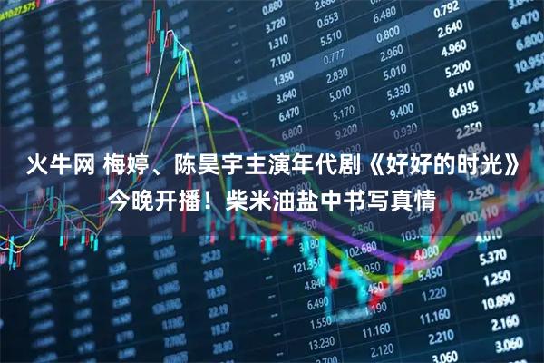 火牛网 梅婷、陈昊宇主演年代剧《好好的时光》今晚开播！柴米油盐中书写真情